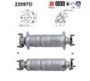 HONDA 18160RBDE00 Catalytic Converter
